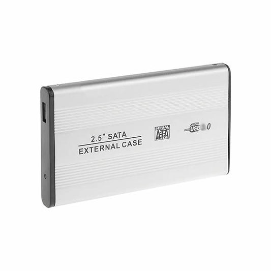 Caja Externa Sata Disco Duro 2.5'' USB 2.0 Gris