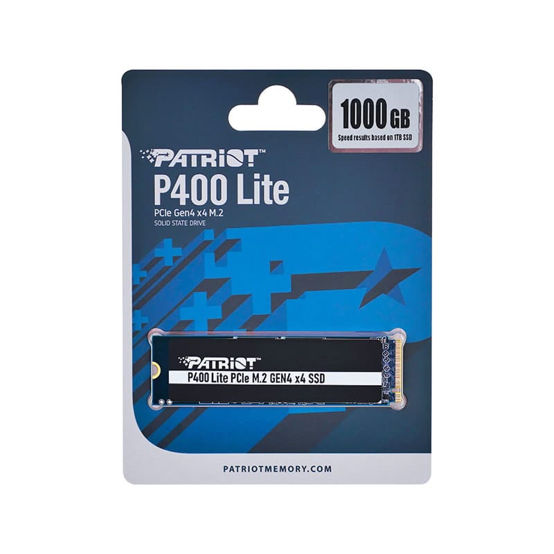 Disco solido SSD Patriot P400 Lite 1TB Gen4 X4 PCIe M.2