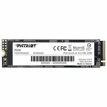 Disco Solido Patriot P310 Nvme M.2 2280 240gb Pcie Gen 3X4