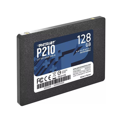 Disco SSD Patriot P210 SATA III de 128GB 2.5 pulgadas