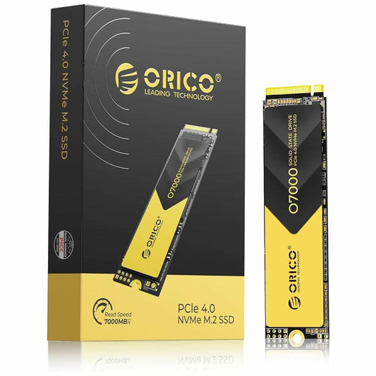 Disco Solido ORICO NVMe PCIe 4.0 de 2TB M.2  Disipación de Calor