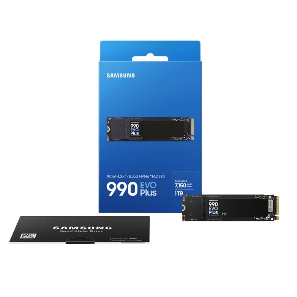 Disco solido SAMSUNG 990 EVO PLUS 1TB M.2 2280 NVMe
