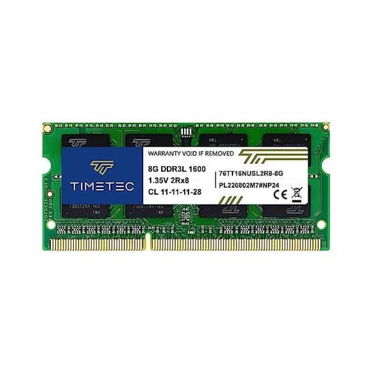 Memoria Ram DDR3L de 8GB 1600Mhz Para Portatil - DISCO DURO Y MEMORIAS 