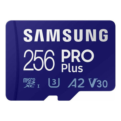 Memoria Micro Sd Samsung 256Gb PRO PLUS Con Lector USB 180MB/s