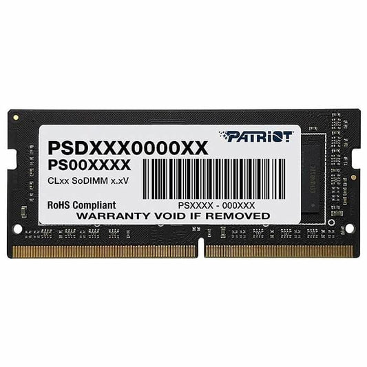 Memoria RAM Patriot DDR4 32GB 2666 MHz Para Portátil - DISCO DURO Y MEMORIAS 