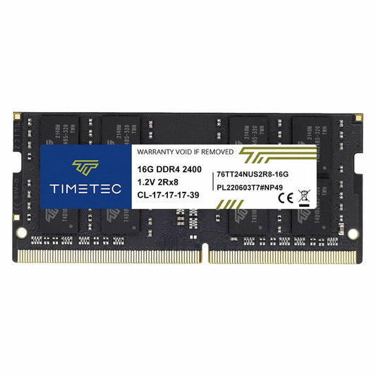 Memoria RAM Timetec DDR4 de 16gb 2400 Mhz Portátil