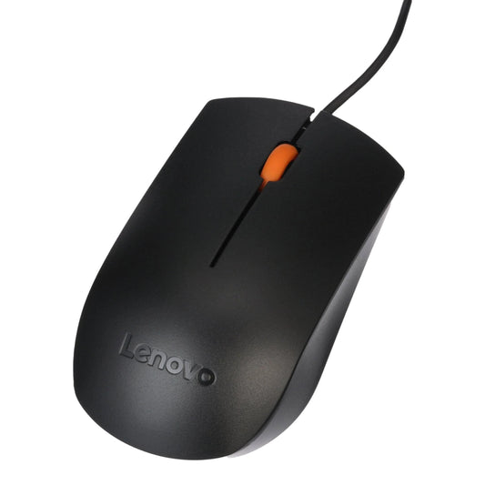 Mouse óptico Lenovo 300 USB Alámbrico - DISCO DURO Y MEMORIAS 