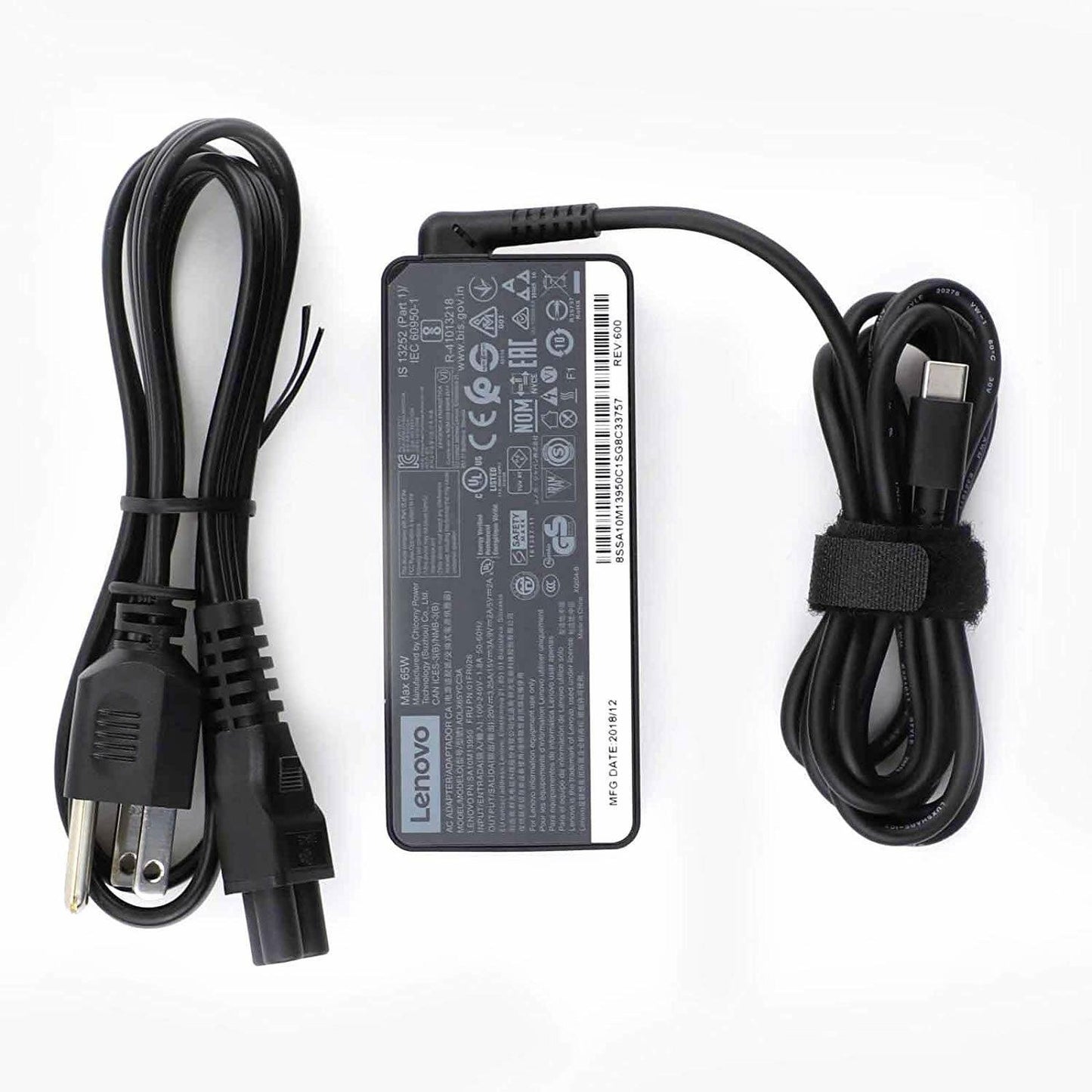 Cargador Portatil Lenovo Thinkpad Usb Tipo C 65W - Disco duro y memorias