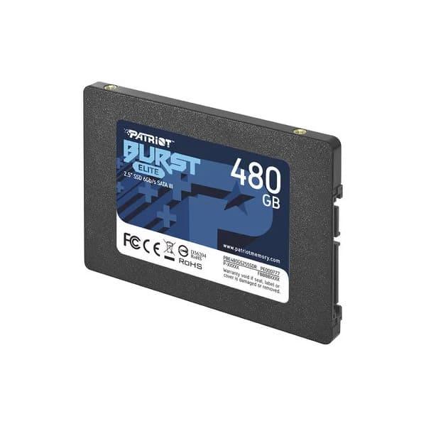 Disco solido SSD Patriot de 480GB SATA III 2.5" - DISCO DURO Y MEMORIAS 