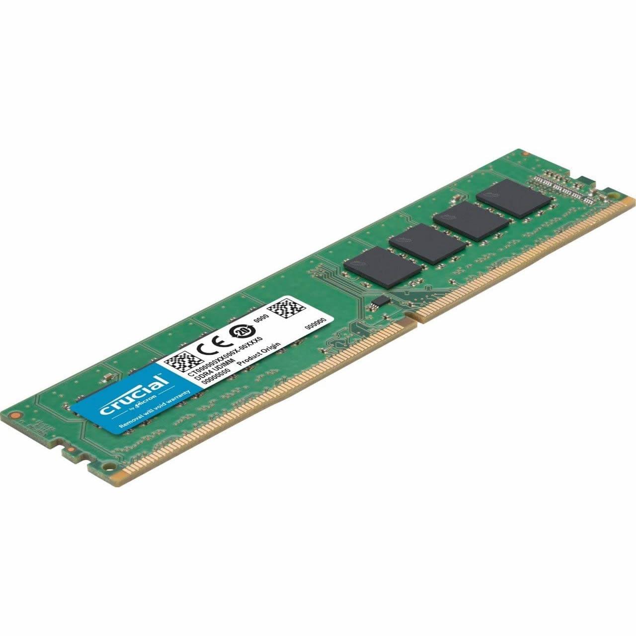 Memoria Ram Crucial DDR4 8GB - 3200 Para PC - Disco duro y memorias